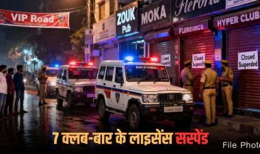 रायपुर कलेक्टर ने की बड़ी कार्रवाई, देर रात अवैध काम करना पड़ा भारी, राजधानी के 7 बार और क्लबों के लाइसेंस निलंबित