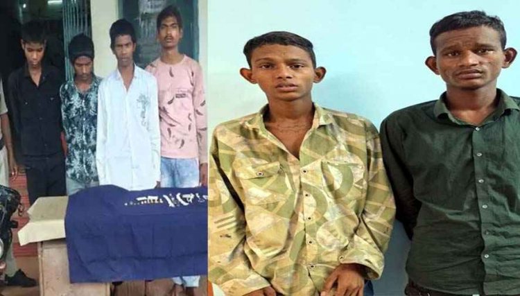 महंगे शौक और नशे के लिए कपड़े और ज्वेलरी दुकान में चोरी, 2 नाबालिग समेत 9 आरोपी गिरफ्तार, बाइक और लाखों का माल बरामद