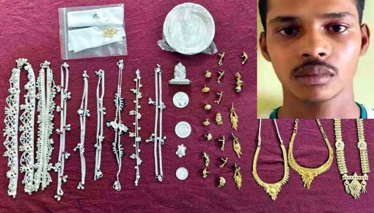 ज्वेलर्स की दुकान में चोरी, 7 लाख के जेवरात बरामद, एक आरोपी प्रशांत गिरफ्तार, पुलिस की हिरासत में तीन नाबालिग, पूछताछ जारी