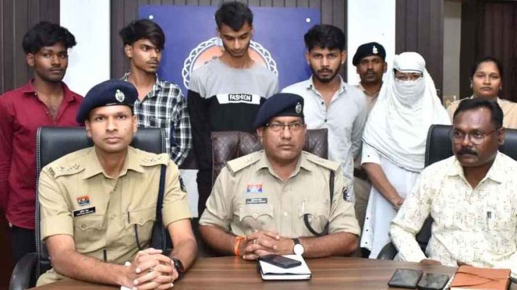 नौकरी के नाम पर धोखाधड़ी, फिर 1 लाख की सुपारी देकर कराई महिला की हत्या, महिला और एक नाबालिग समेत 6 आरोपी गिरफ्तार, एक फरार