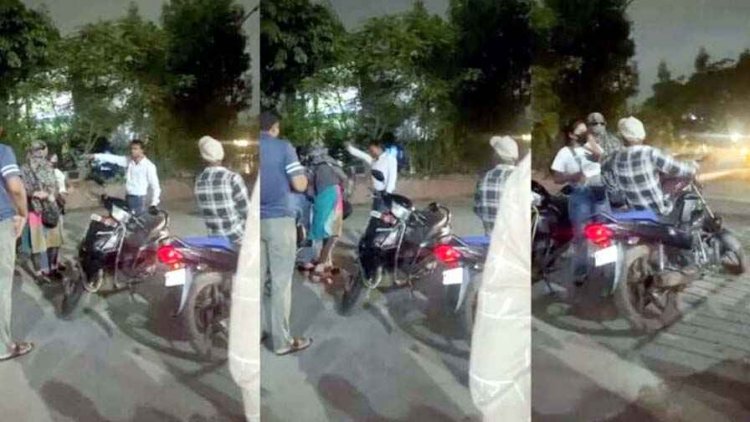 2 युवतियों ने दो युवकों पर फेंका मिर्च पाउडर, हमले का वीडियो सोशल मीडिया पर जमकर वायरल, शहर में चर्चा का विषय, पुलिस अभी तक खामोश?