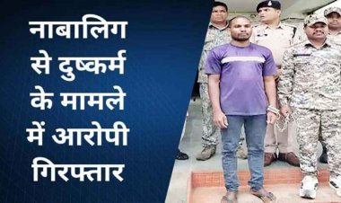 नाबालिग से दुष्कर्म, मक्के के बाड़ी में बुलाकर धमकी देकर करता रहा रेप, 8 महीने की हुई प्रेग्नेंट तब परिजनों के उड़े होश, पड़ोसी देवनाथ गिरफ्तार