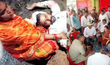 भाजपा महामंत्री ने युवक के सिर पर बरसाए डंडे, युवक कोमा की हालत में भर्ती, इलाज जारी, पुलिस की ढिलाई पर कांग्रेस ने किया थाने का घेराव