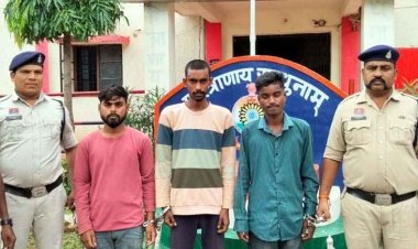 बीड़ी मांगने को लेकर हुए मामूली बात पर हत्या की वारदात को दिया अंजाम, नहर में मिली लाश, अभनपुर में कत्ल के तीन आरोपी गिरफ्तार