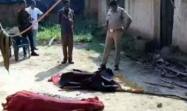 दीपावली के दूसरे दिन पति-पत्नी की आंगन में मिली लाश, डबल मर्डर से इलाके में फैली सनसनी, तीन बच्चों के सिर से उठा साया, गांव में छाया मातम