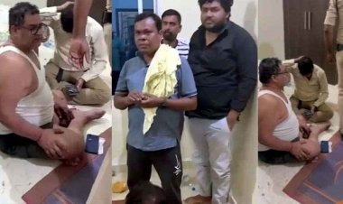 छत्तीसगढ़ में जुआरियों के अड्डे पर पुलिस की दबिश, जुआ खेलते 6 पटवारी समेत 8 जुआरी गिरफ्तार, 20 लाख का सामान जब्त