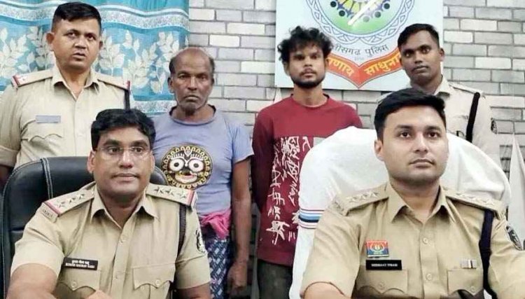 दोहरे हत्याकांड का 24 घंटे में खुलासा, पुलिस ने पिता की हत्या करने वाले बेटे समेत दो आरोपियों को गिरफ्तार कर भेजा सलाखों के पीछे