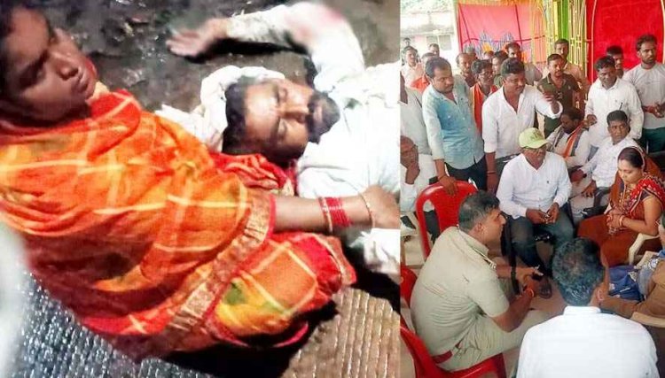 भाजपा महामंत्री ने युवक के सिर पर बरसाए डंडे, युवक कोमा की हालत में भर्ती, इलाज जारी, पुलिस की ढिलाई पर कांग्रेस ने किया थाने का घेराव