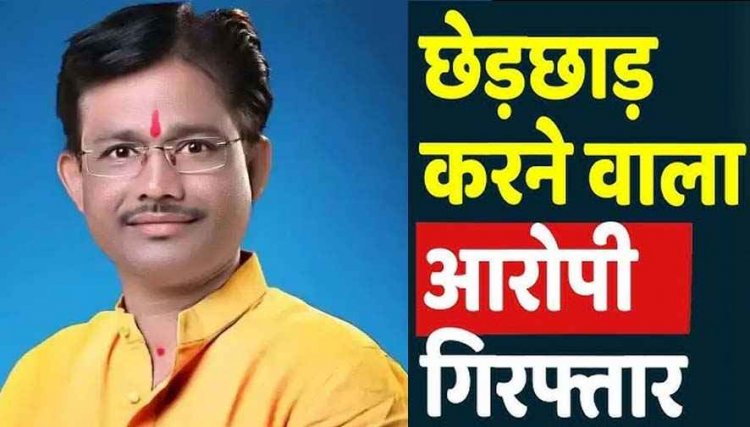 भाजपा मंडल के पूर्व अध्यक्ष को पुलिस ने आदिवासी महिला से छेड़छाड़ के आरोप में किया गिरफ्तार, न्यायिक रिमांड पर भेजा गया जेल, कार जप्त