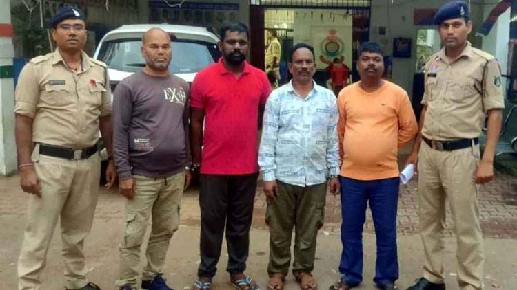 चमत्कारी सिक्कों के नाम पर ठगी, होटल, लॉज और ढाबा चेकिंग के दौरान मिले 5 गिरफ्तार, जादू-टोना का सामान और  चाकू बरामद, मचा हड़कंप