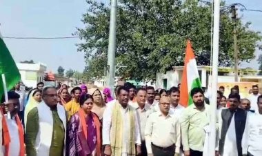 गरियाबंद में यूनिटी मार्च पदयात्रा का आयोजन, सरदार वल्लभभाई पटेल की 150वीं जयंती पर एकता का संदेश, सांसद रुपकुमारी चौधरी दिखाई हरी झंडी