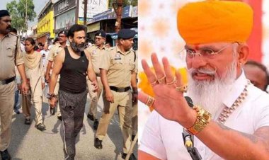 रायपुर में करणी सेना के राष्ट्रीय अध्यक्ष डॉ. राज शेखावत ने दी गिरफ्तारी, भारी पुलिस बल तैनात, थाने के बाहर भारी हंगामा, बॉर्डर पर अलर्ट