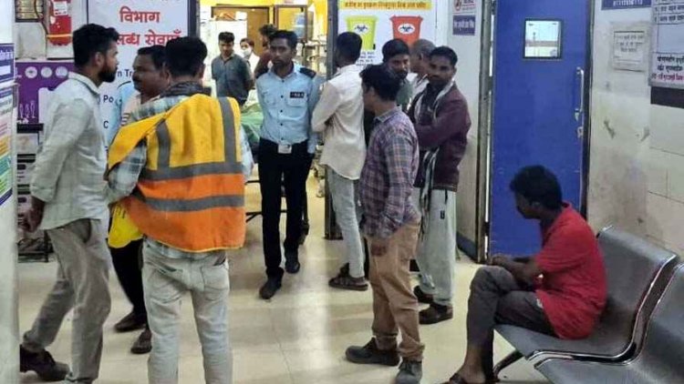 सीमेंट प्लांट में हादसा, काम के दौरान क्वायल की चपेट में आए कर्मचारी की मौत, मुआवजे की मांग, सुरक्षा इंतजामों में लापरवाही बनी हादसे की वजह
