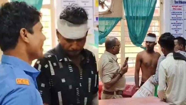 सब्जी के पैसे मांगने पर युवक पर हसिया से हमला, मचा हड़कंप, सिर में 10 टांके, अस्पताल में भर्ती, आरोपी की तलाश में जुटी पुलिस