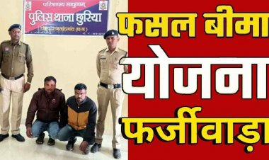 फसल बीमा के नाम पर महाठगी, केले के खेत को बताया चना, डकार गए 23 लाख; ऐसे हुआ पर्दाफाश, पुलिस ने दो आरोपियों को भेजा सलाखों के पीछे