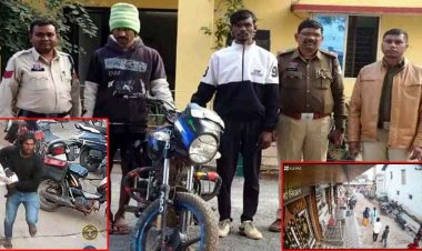 राजिम आ रहे हाईवा ड्राइवर से लूट, पुलिस ने दो आरोपियों को किया गिरफ्तार, एक आरोपी जिलाबदर, इधर गल्ले से 80 हजार पार, चोर CCTV में कैद