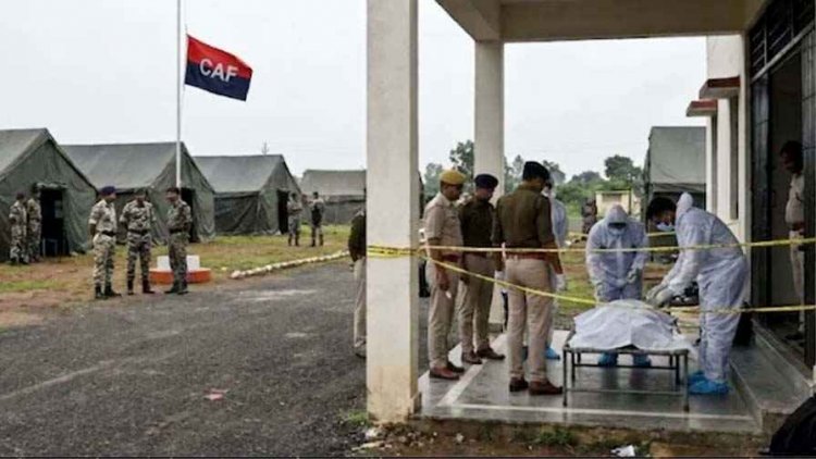 बटालियन कैंप में खूनखराबा, पुरानी रंजिश में साथी ने सो रहे UP के CAF जवान को गोली मारी, मौके पर मौत, जांच में जुटी पुलिस