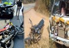 कार-बाइक में आमने-सामने की टक्कर, इधर अज्ञात वाहन ने बाइक सवार को मारी ठोकर, दो सड़क हादसों में 4 लोगों की मौत, 2 घायल