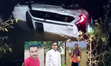 छत्तीसगढ़ में दर्दनाक हादसा, शराब पार्टी से लौट रहे क्रिकेट खिलाड़ियों की अनियंत्रित होकर स्कॉर्पियो तालाब में पलटी, 3 की मौत