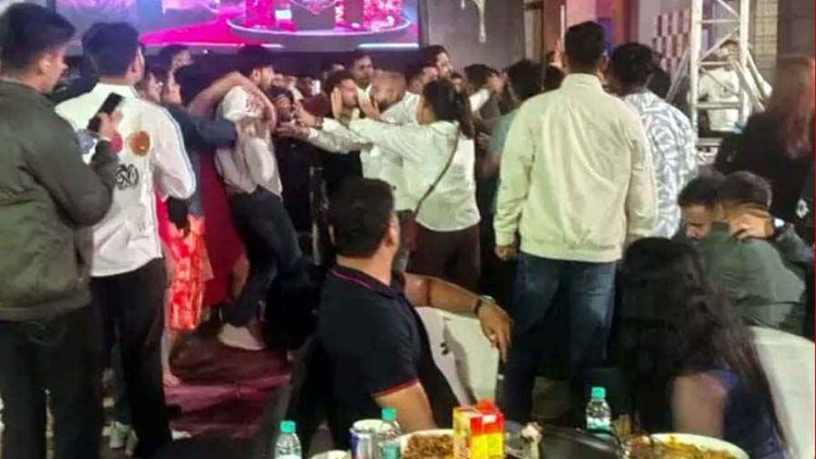 राजधानी की होटल कोर्टयार्ड बाय मैरियट में न्यू ईयर पार्टी के दौरान कारोबारियों के बीच जमकर मारपीट, सोशल मीडिया में वीडियो वायरल