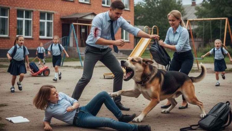 जिन शिक्षकों को स्कूल परिसर से कुत्तों को भगाने की जिम्मेदारी, उन्हे छुपकर कुत्ते बना रहे अपना शिकार, शिक्षक-छात्र सहित कई घायल