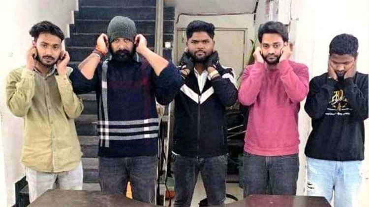 सेक्स रैकेट की मिली शिकायत, 5 स्पा सेंटरों पर पुलिस की रेड, हो रहा था ये गंदा काम, 5 संचालकों के खिलाफ कार्रवाई, थाने लाकर पकड़वाए कान