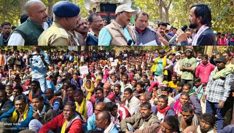 बिजली की मांग को लेकर 10 हजार गुसाए ग्रामीणों ने नेशनल हाईवे 130C में कर दिया चक्काजाम, बोले- आश्वासन नहीं समस्या का करो निदान