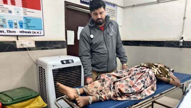 पति पर मारपीट का आरोप, बेहोशी की हालत में फिंगेश्वर हॉस्पिटल पहुंची पत्नी, परिजनों ने मचाया हंगामा तो खुद को बताया मंत्री का PSO