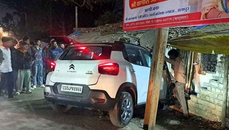 दुकान में जा घुसी टेस्ट ड्राइव तेज रफ्तार कार, बच्ची घायल, इलाज जारी, हालत नाजुक, हिरासत में चालक, वाहन जप्त, जांच में जुटी पुलिस