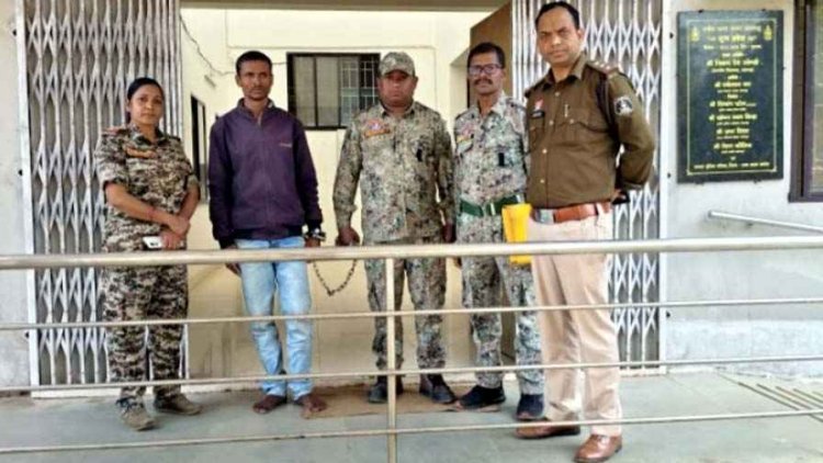 नाबालिग से दुष्कर्म के आरोपी को पकड़ने रखा 10000 का इनाम, पुलिस ने दुष्कर्मी गुलशन को 40 दिन बाद रायपुर से किया गिरफ्तार