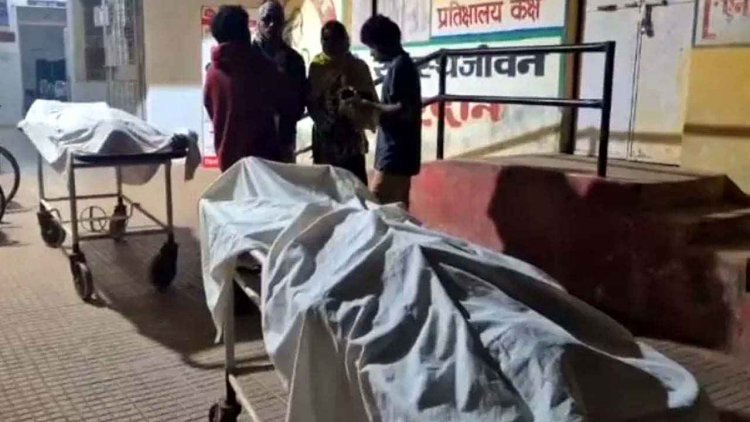 अनियंत्रित होकर गड्ढे में गिरी बाइक, दर्दनाक सड़क हादसे में मेला देखकर लौट रहे मामा-भांजे की मौत, परिजनों में मचा कोहराम