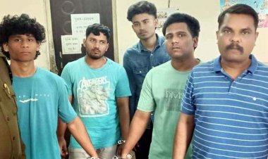 सिगरेट पीने से मना करने पर जान से मारने की धमकी देकर जानलेवा हमला, पुलिस ने फौरन नयापारा के 4 आरोपियों को किया गिरफ्तार