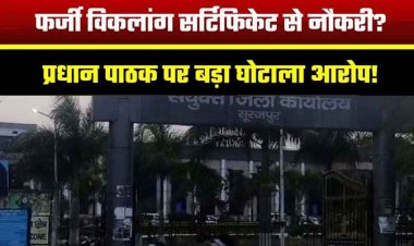 विकलांगता प्रमाणपत्र का दुरुपयोग, टीचर ने दो दशकों तक उठाया फायदा!, प्रधान पाठक लवकेश साहू पर लगा गंभीर आरोप, जांच शुरु