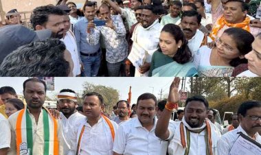 गरियाबंद में मनरेगा पर कांग्रेस का कलेक्ट्रेट घेराव, राष्ट्रपति के नाम सौंपा ज्ञापन, जमकर नारेबाजी, बड़ी तादाद में कार्यकर्ताओं की मौजूदगी