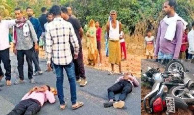 दो बाइक की आमने-सामने जोरदार टक्कर, ड्यूटी जाने निकले रेलकर्मी समेत दो की मौत, बारात में शामिल होने जा रहे युवक की हालत नाजुक