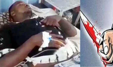 अज्ञात हमलावरों ने युवक पर धारदार हथियार से किया जानलेवा हमला, हालत नाजुक, इलाज जारी, आरोपियों की तलाश में जुटी पुलिस