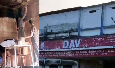 'तुम लोग गरीब हो', RTE कोटे से पढ़ने वालों बच्चों से मजदूरी करवा रही प्रिंसिपल, TC काटने की धमकी, इधर छात्रावास की रंगाई-पुताई कर रही छात्राएं