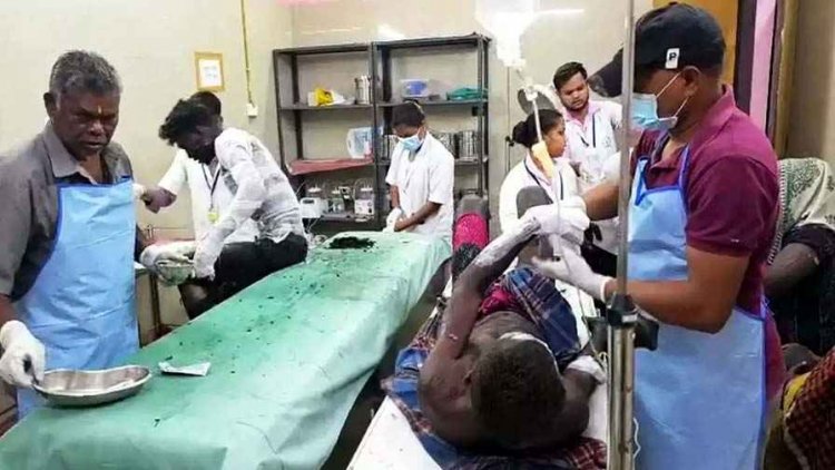 मंगल कार्बन प्लांट का बॉयलर बना यमराज, फैक्ट्री में ब्लास्ट, 8 मजदूर घायल, चपेट में आई मासूम बच्ची, टायर गलाने के दौरान हुआ विस्फोट