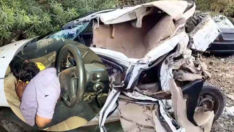 नेशनल हाईवे-53 पर तेज रफ्तार का कहर, पोल से टकराई कार, दो सगे भाइयों समेत 3 युवकों की मौके पर मौत, एक की हालत नाजुक