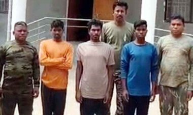 सल्फी पीने जंगल बुलाकर कुल्हाड़ी से हमला, जान बचाकर भागने लगा तो तीर-धनुष और टंगिया से युवक के मर्डर की कोशिश, 3 आरोपी गिरफ्तार