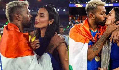 वर्ल्ड कप की जीत के जश्न के बीच Girlfriend संग जवानी का जोश दिखाकर बुरे फंसे हार्दिक पंड्या, तिरंगा लपेटकर ऑन स्क्रीन स्मूच की शिकायत दर्ज