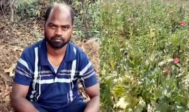 दोस्तों की इनकम देख 5 किसानों से लीज पर ली जमीन, तरबूज की जगह उगाई अफीम, 2.05 करोड़ का माल बरामद, आरोपी मार्शल संगा गिरफ्तार, दो फरार