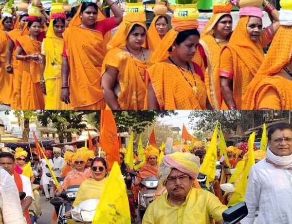 मैनपुर में धूमधाम के साथ मनाई गई भक्त माता कर्मा की जयंती, साहू समाज ने निकाली विशाल कलश यात्रा, प्रदेशवासियों को लेख राम साहू ने दी शुभकामनाएं