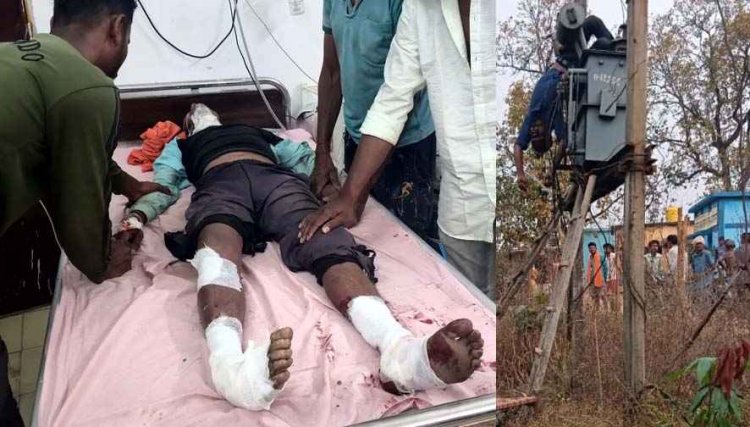 रोजी-रोटी की तलाश बनी मौत की वजह, हाईटेंशन लाइन की चपेट में आए मिस्त्री ने तोड़ा दम, सदमे में परिजन, इधर ट्रांसफार्मर पर काम के दौरान दर्दनाक हादसा