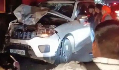 दर्दनाक सड़क हादसा, तेज रफ्तार स्कॉर्पियो ने कुचला, तीन महिलाओं की मौत, ड्राइवर की पिटाई कर गुस्साई भीड़ ने हाईवे पर शव रखकर किया चक्काजाम