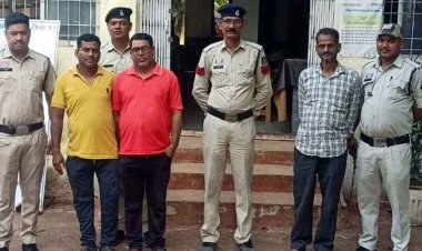 धान मंडी में 420 क्विंटल धान का गबन, पुलिस ने घोटाले के मामले में की बड़ी कार्रवाई, तीन आरोपियों को किया गिरफ्तार, कंप्यूटर और रजिस्टर जप्त