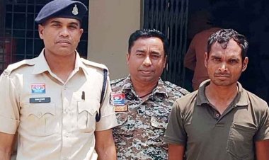 पत्नी के साथ मोटरसाइकिल सवार युवक पर पत्थर और ईंट से जानलेवा हमला, पुलिस ने चंद घंटों में हत्या के आरोपी धनीराम को गिरफ्तार कर भेजा जेल