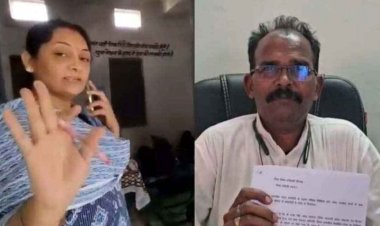 शिक्षिका की गुंडागर्दी, स्कूल की अव्यवस्था कवर करने गए पत्रकार को ग्रामीणों के सामने दी चप्पल से मारने की धमकी, पत्रकारों में नाराजगी, DEO से जांच की मांग
