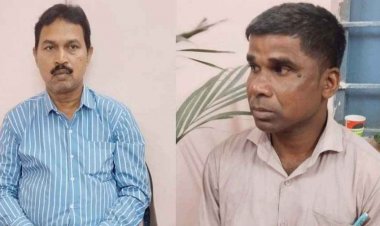 बीईओ नरेंद्र जांगड़े और सहयोगी संकुल समन्वयक संजय चौहान रिश्वत लेते रंगे हाथ गिरफ्तार, बीमार शिक्षक से वेतन जारी करने मांगे 10 हजार