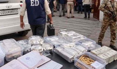 भारतमाला मुआवजा घोटाला, जमीन कारोबारी गोपाल गांधी अभनपुर के ठिकाने पर ED रेड खत्म, 15 घंटे चली कार्रवाई, चांदी, कैश और दस्तावेज बरामद